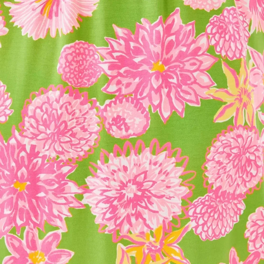NWT Lilly Pulitzer PARIGI SKORT ROMPER in “Seaside Garden” MSRP $168 sz XL - Picture 9 of 10